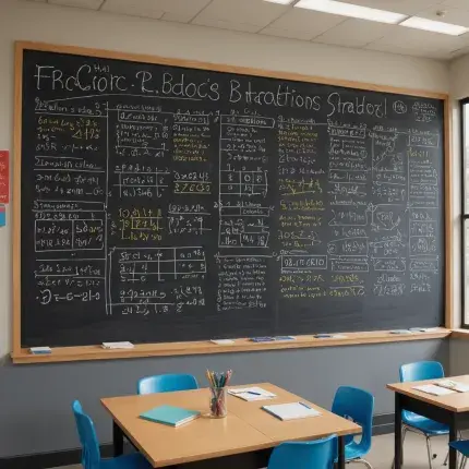 Matematică: Fracții și Operațiuni cu Fracții: Fracțiile Sunt Esențiale în Matematică. Învață să Aduni, Scazi și Simplifici Fracțiile!