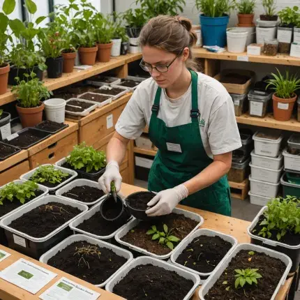 Cel Mai Bun Îngrășământ pentru Proiecte de Botanică: Îngrășămintele Naturale Susțin Experimentele Botanice Studențești