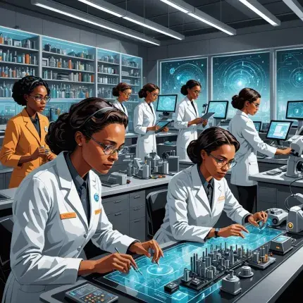 Femeile în Domeniile Științei și Tehnologiei: Susținerea Puterii Feminine în Știință și Tehnologie